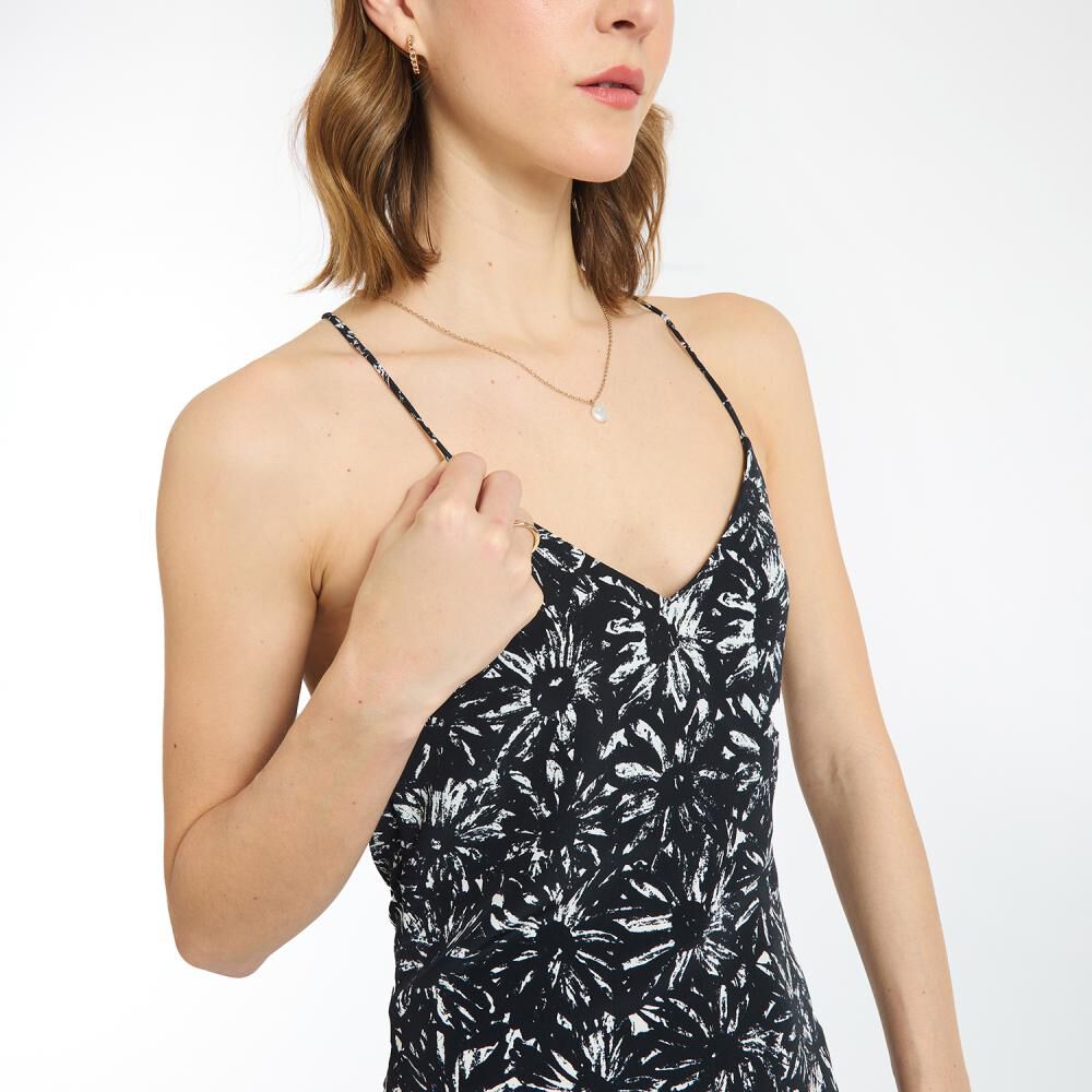 Vestido Largo Pavilo Cruzado En Espalda Mujer Freedom image number 4.0