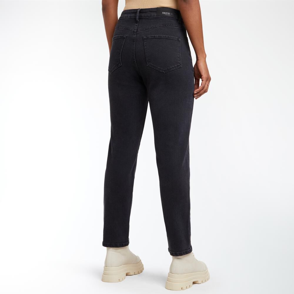 Jeans Basta Doblada Tiro Alto Skinny Mujer Rolly Go image number 3.0