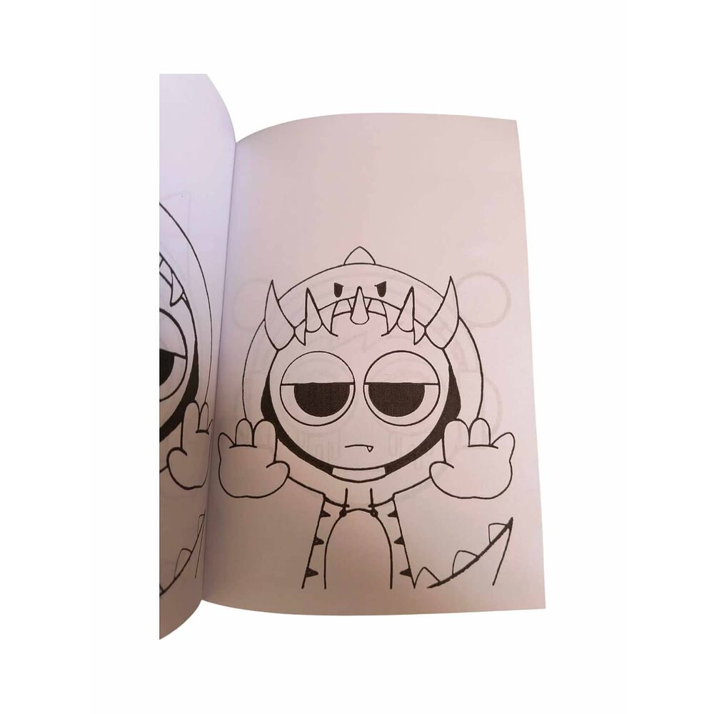 Libro Para Colorear Sprunki Incredibox Vol. 3 + L&aacute;pices De Colores image number 2.0