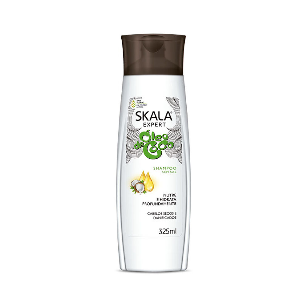 Shampoo Sin Sal Oleo De Coco 325 Ml Skala image number 0.0