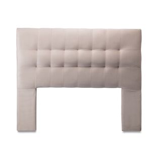 Respaldo Alicante Con Patas Felpa 2 Plazas Beige
