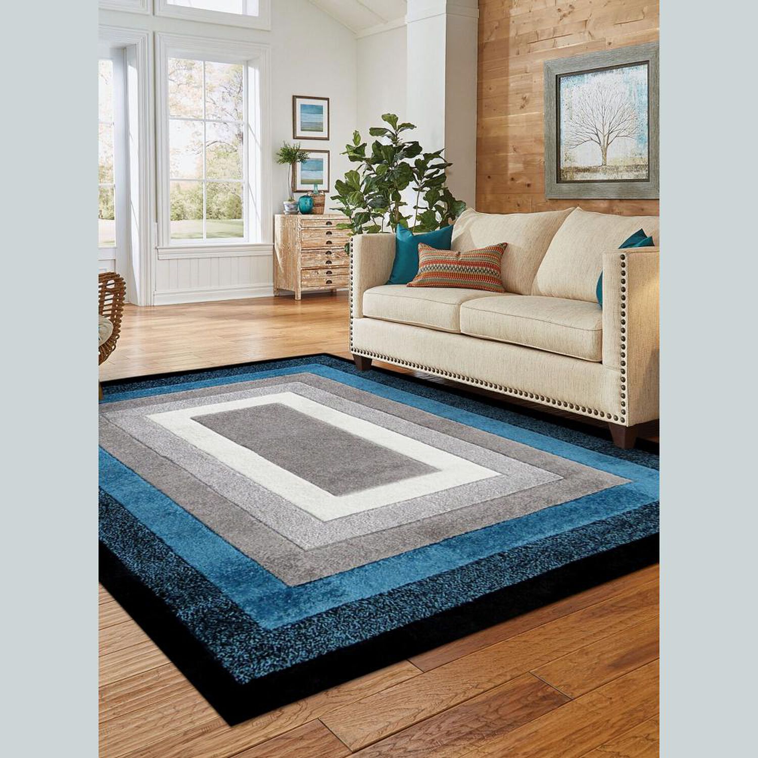 Alfombra Idetex Frise Carved Florida D1 / 180x133 Cm image number 2.0