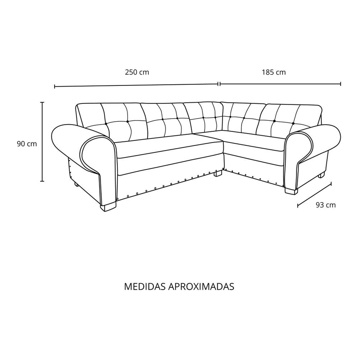 Seccional Living Factory Tokio Derecho / 6 Cuerpos image number 7.0