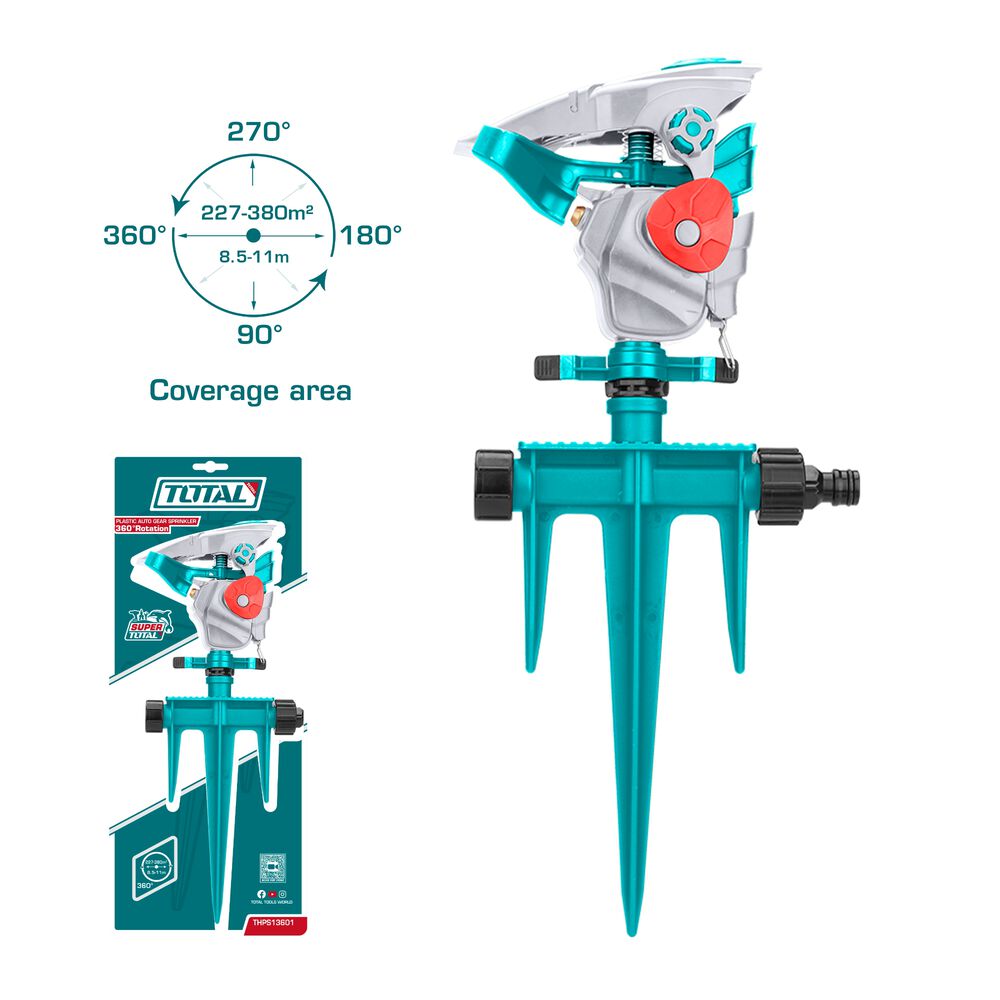 Aspersor De Riego Automatico Plastico Total image number 3.0