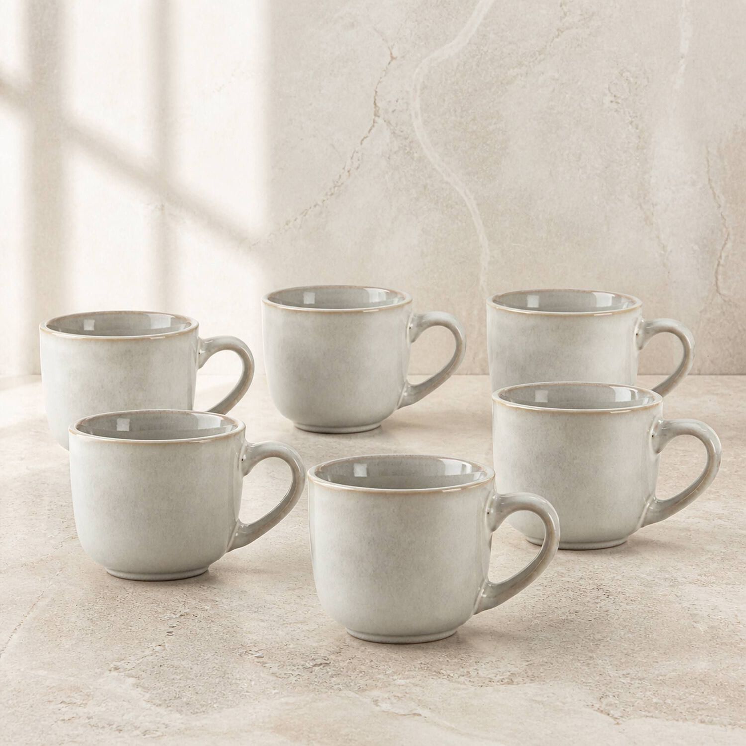 Mug Cer&aacute;mica Kent Set De 6 350 Ml image number 1.0