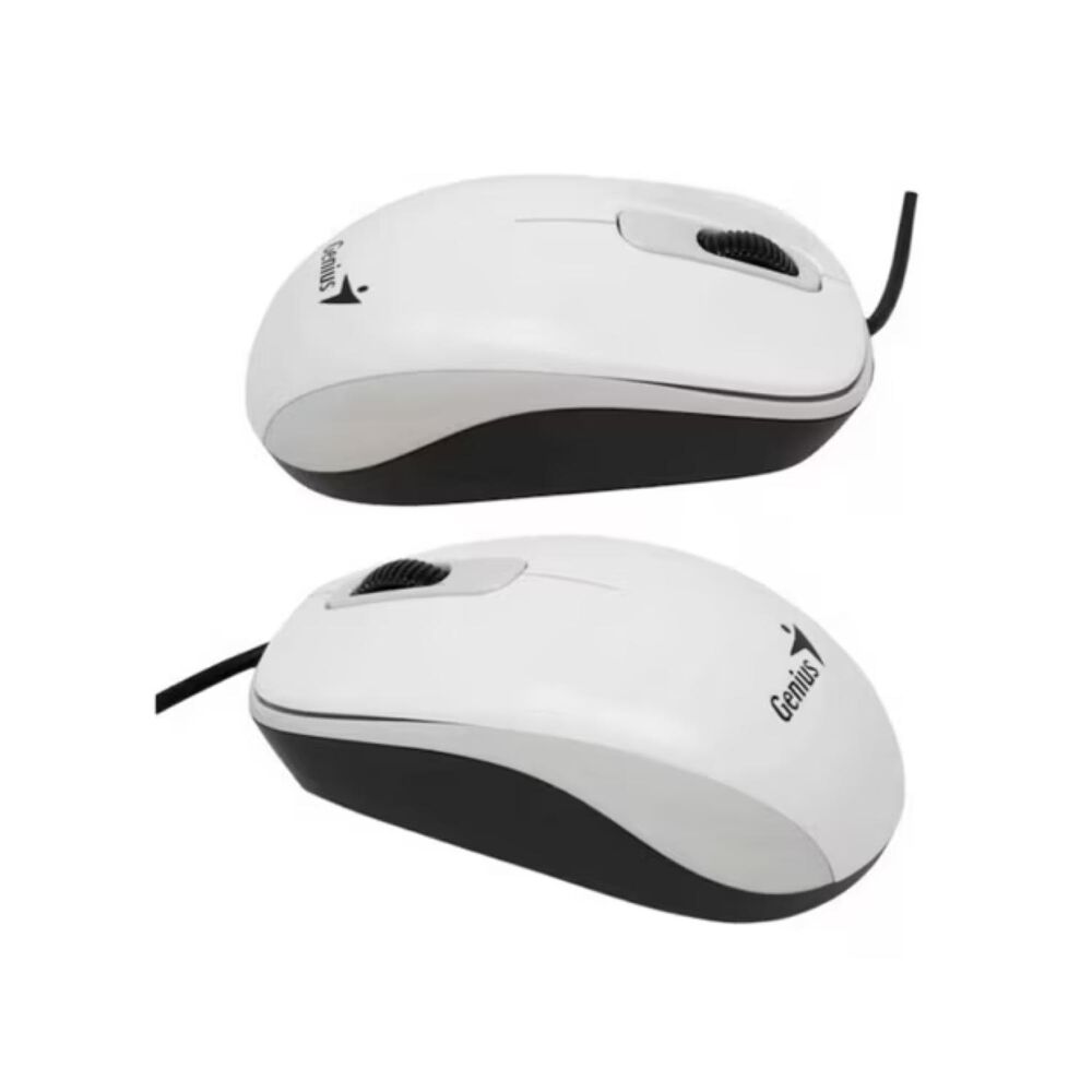 Mouse Alambrico 3 Botones 1000dpi Dx-110 Blanco image number 3.0
