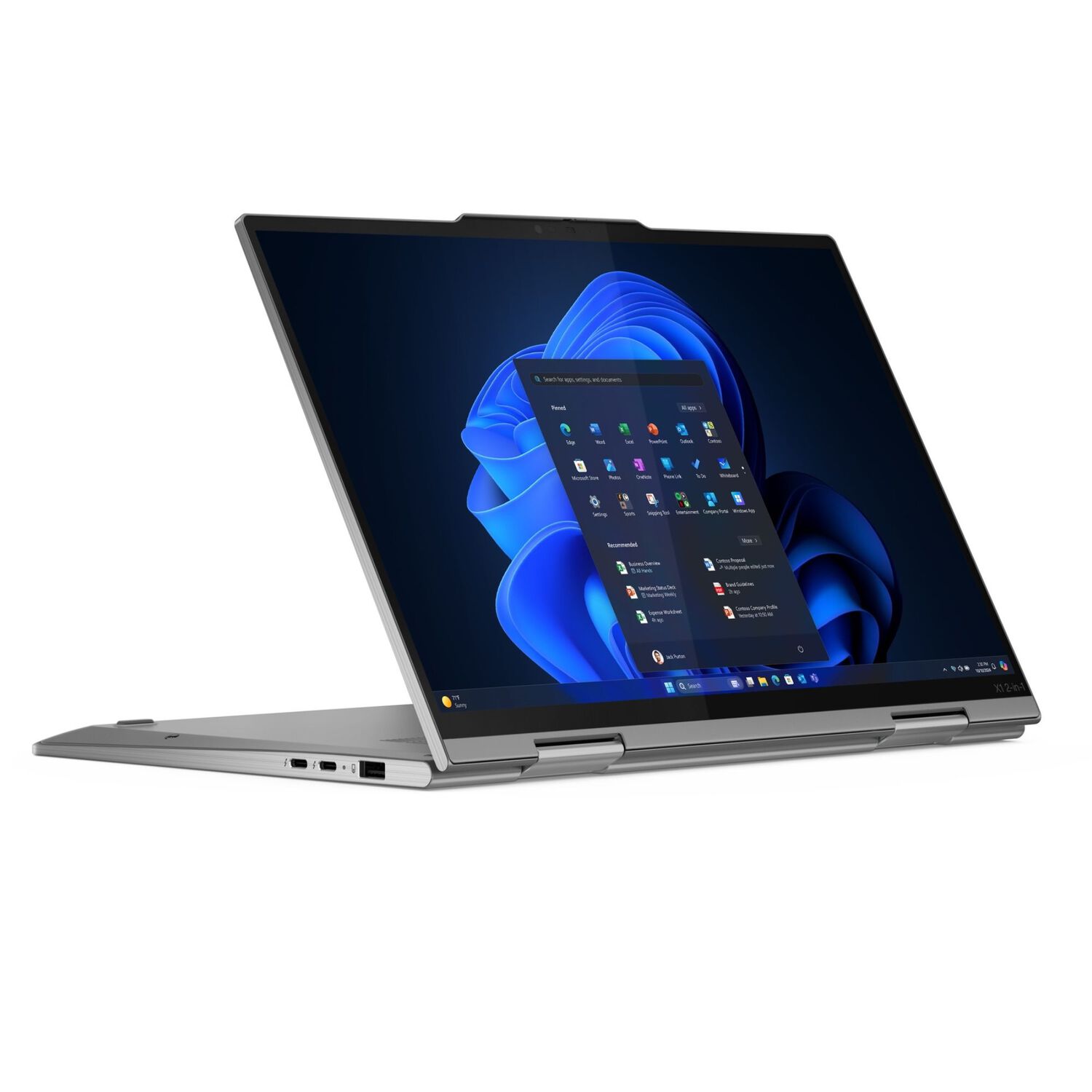 Notebook Thinkpad Lenovo X1 2 En 1 Gen 10 Intel Core Ultra 7 16gb Ram 1tb Ssd Aura 14" image number 4.0