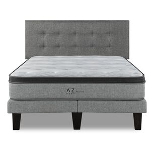 Cama Europea Az Home Boston / 2 Plazas / Base Dividida + Respaldo