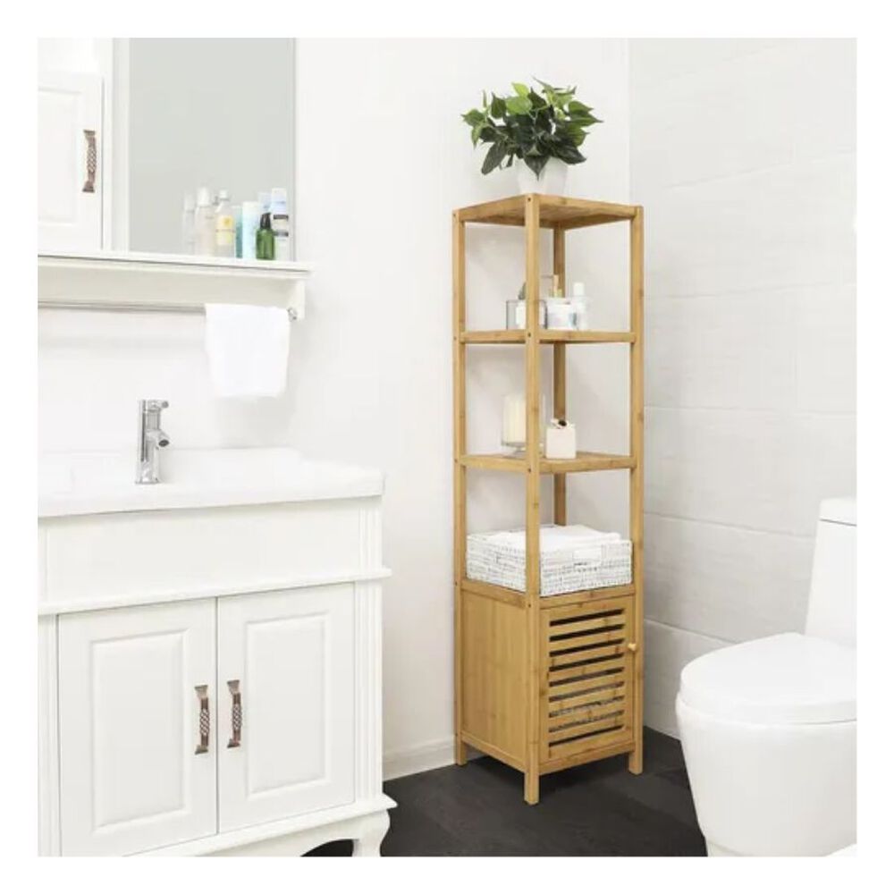 Estante Organizador Repisa 4 Niveles Con Puerta image number 4.0