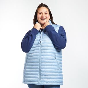Parka Talla Grande Regular Sin Mangas Cuello Alto Mujer Sexy Large