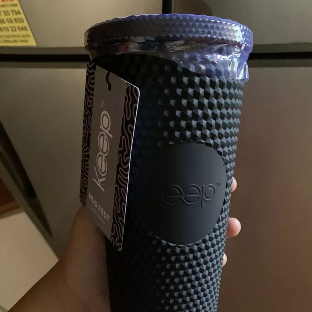 Vaso Tumbler T&eacute;rmico Bombilla 710 Ml Keep Negro image number 2.0