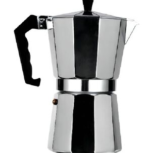 Cafetera Italiana Para 3 Tazas Aluminio