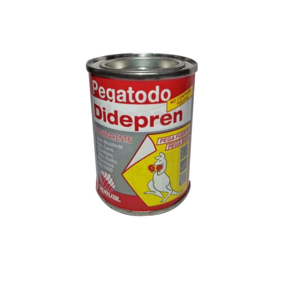 Adhesivo De Contacto Transparente Didepren 120cc - Dideval image number 0.0
