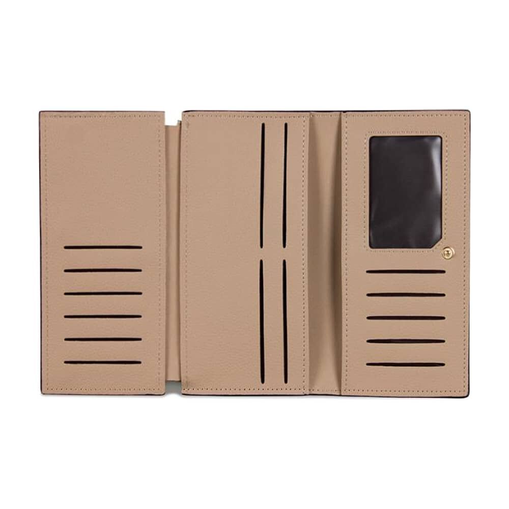 Billetera Mujer Delia Taupe Carven image number 2.0