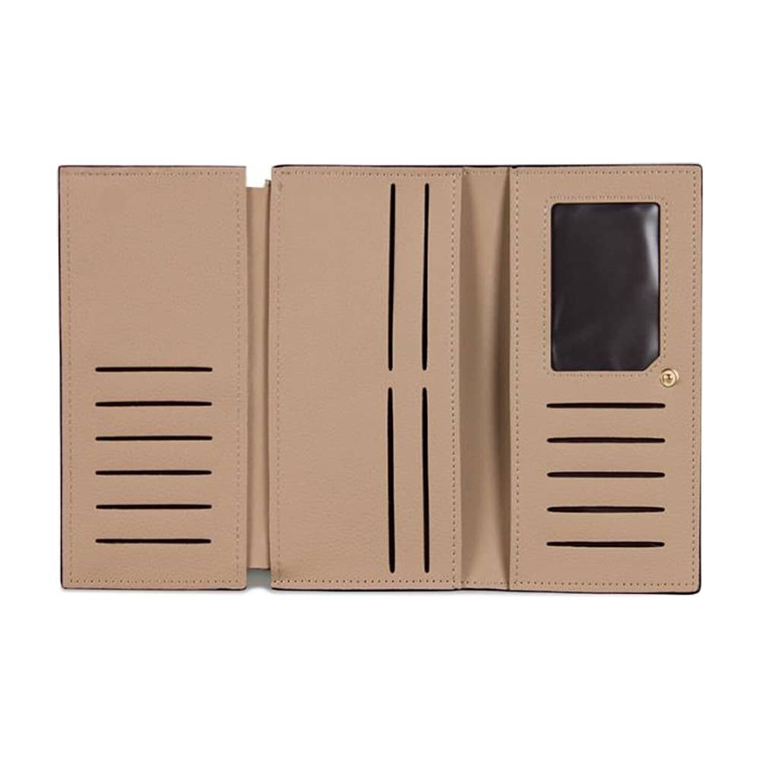 Billetera Mujer Delia Taupe Carven image number 2.0
