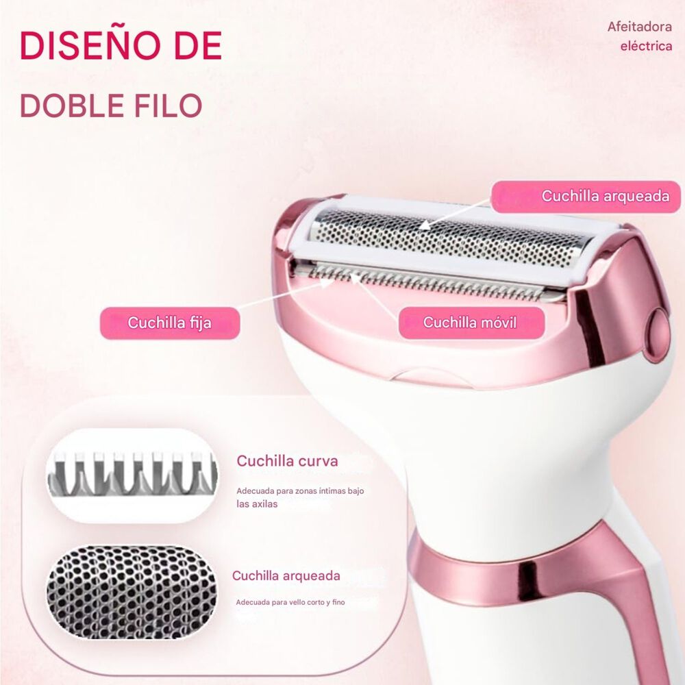 Recortadora 4 En 1 Recargable &ndash; Bikini, Nariz Y Cejas image number 3.0