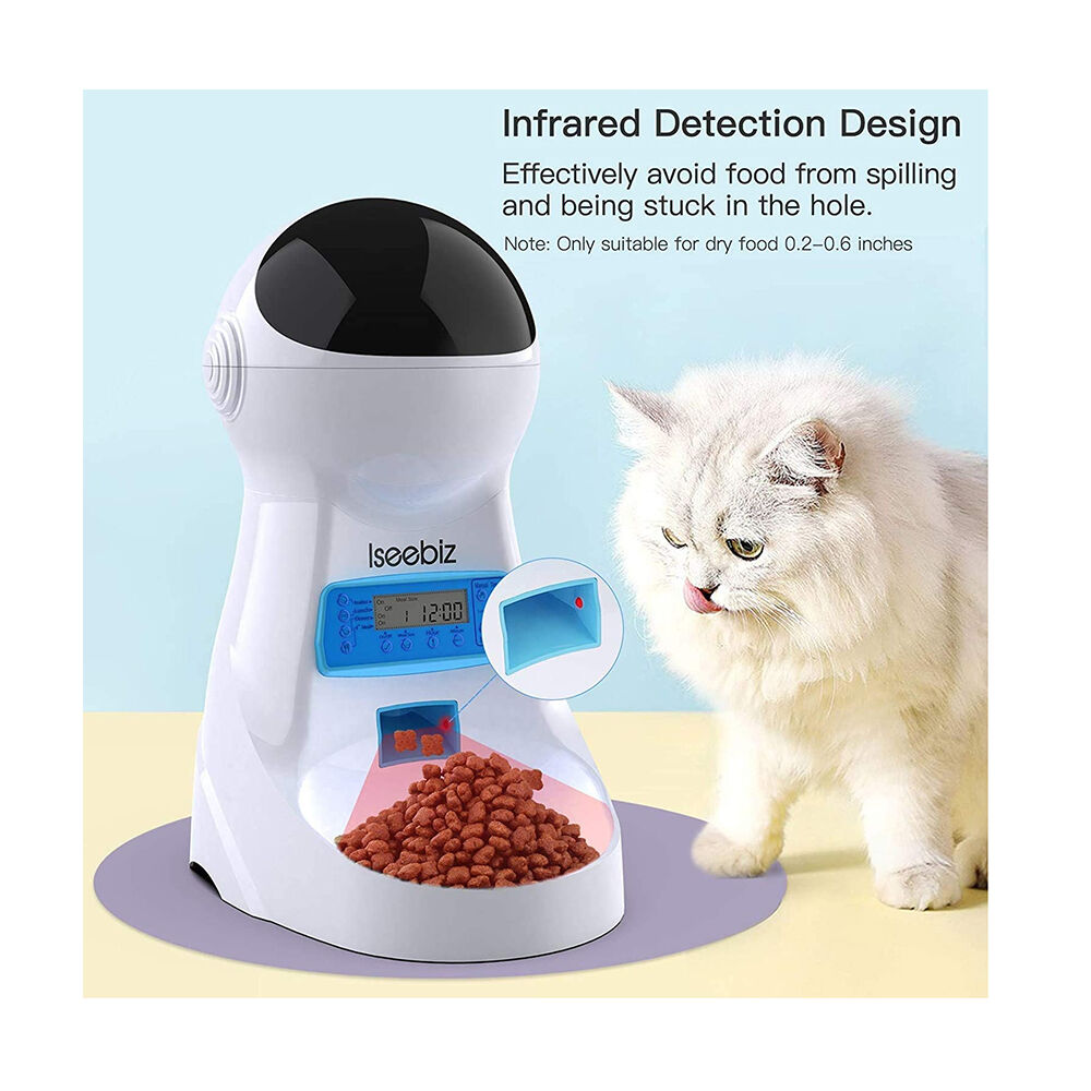 Dispensador Automatico Alimento Comida Mascota Con Audio image number 3.0