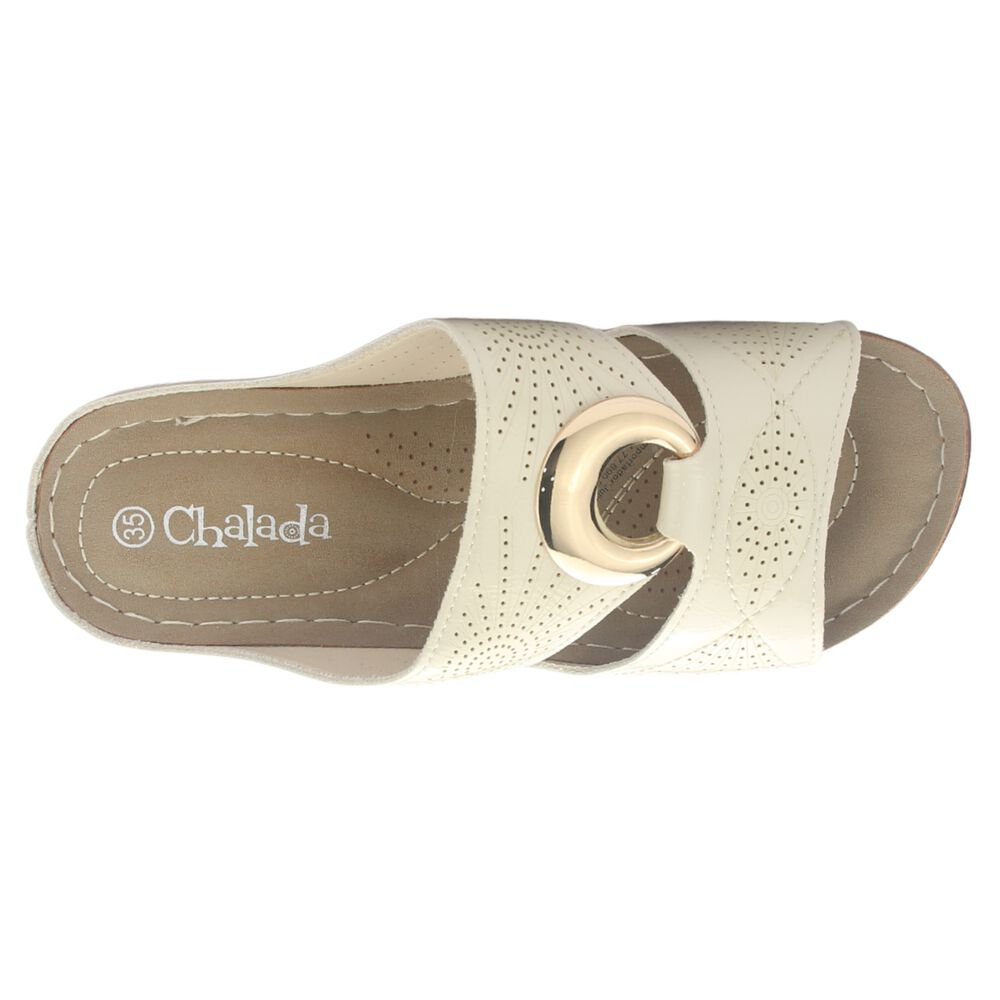 Sandalia Mujer Chalada Kon-17 Beige Casual image number 4.0