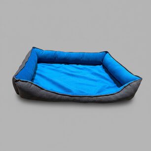 Cama De Mascotas De Espuma - Talla Xl (110x80) - A Piso (gris)