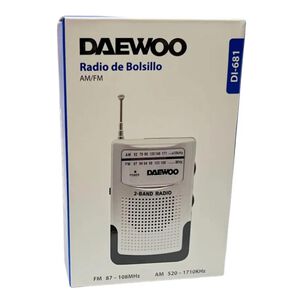 Radio De Bolsillo Am Fm Blanco Di681