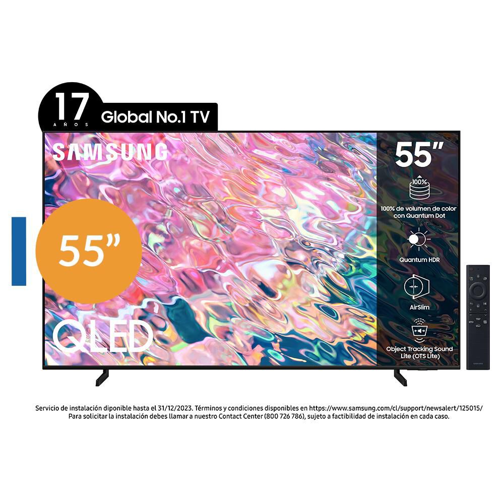 Qled 55" Samsung Q60B / Ultra HD 4K / Smart TV image number 0.0