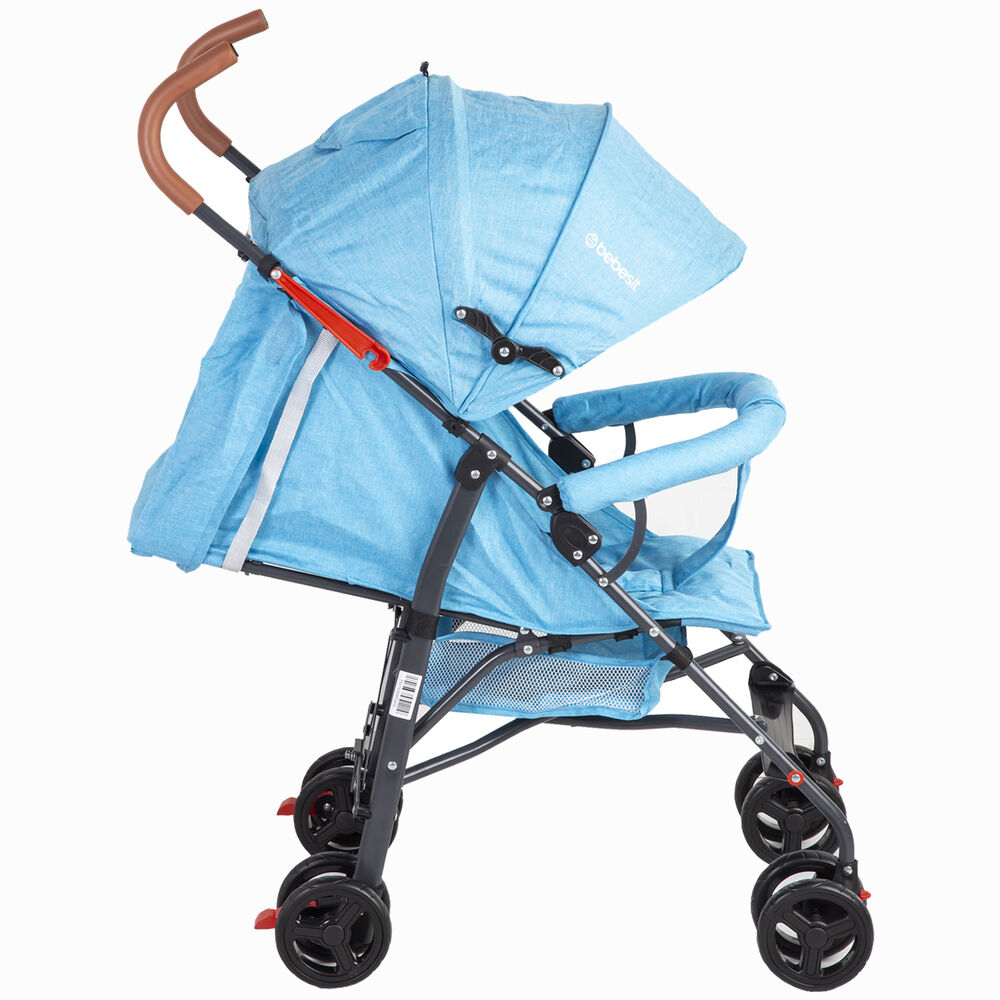 Coche Paragua 5126 Celeste Bebesit image number 2.0