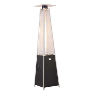 Estufa A Gas Exterior Terraza Obelisk Negro