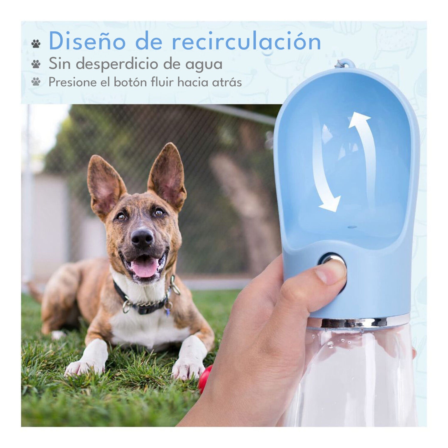 Dispensador De Agua Para Mascotas Portatil Pro Outdoor image number 7.0