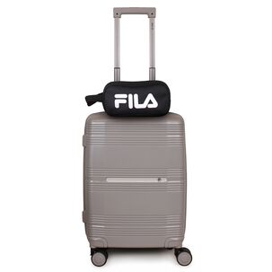 Pack Maleta Cabina Con Usb Chic Gris 10k + Estuche Spark Silver