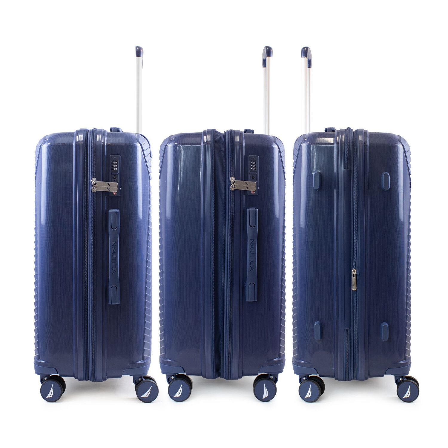 Pack 2 Maletas Nautica Niza Cabina 10kg Y Grande 23kg Azul image number 6.0