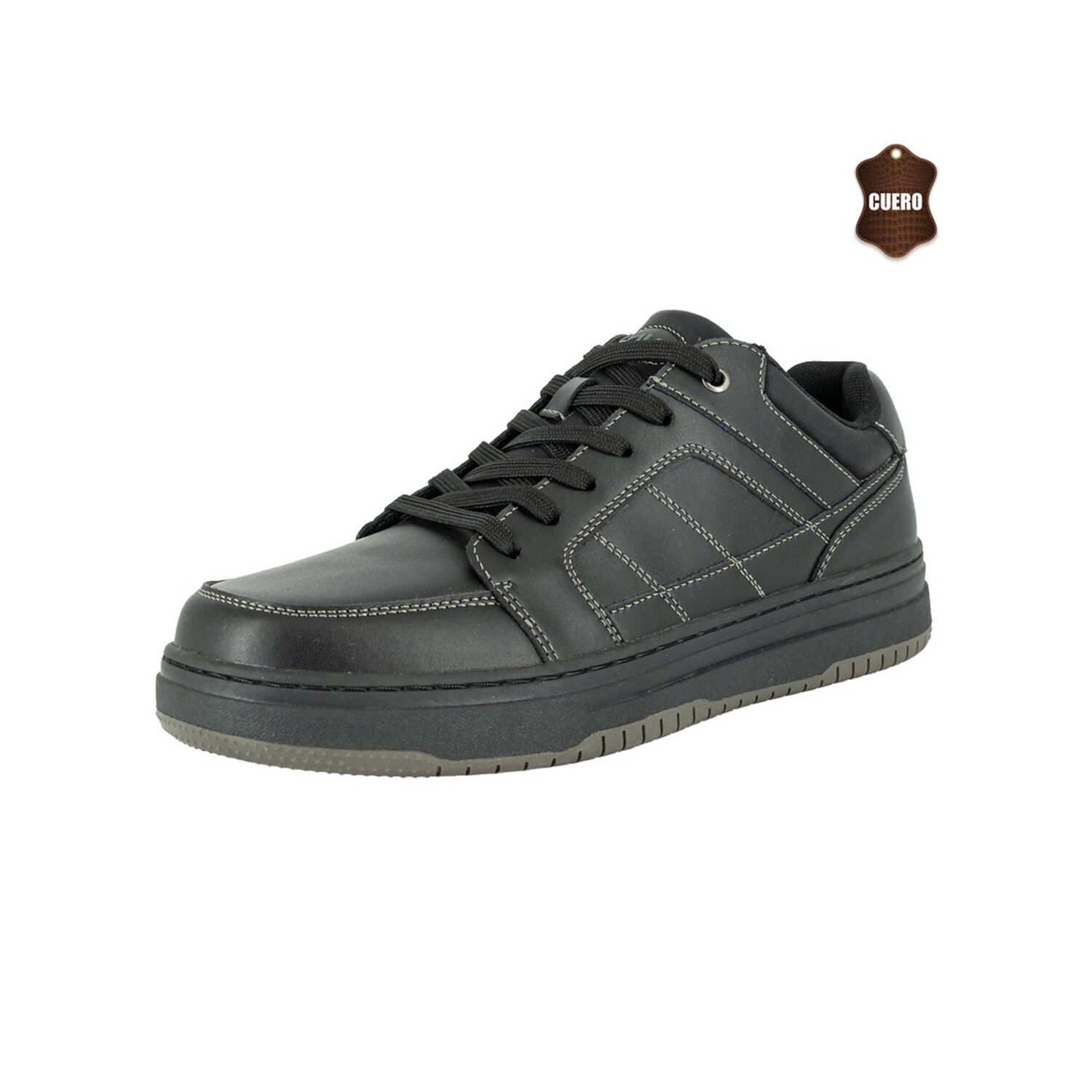 Zapatilla Escolar Baro Negro Uns image number 0.0