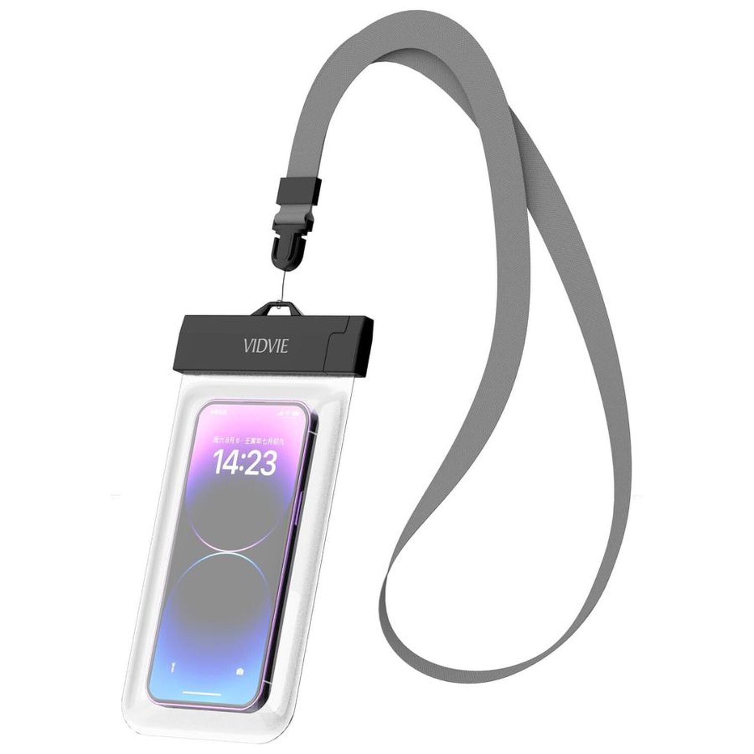 Funda Impermeable Universal Para Tel&eacute;fono M&oacute;vil Vidvie Transparente image number 0.0