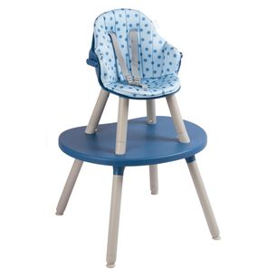 Silla De Comer Bebesit Baby Desk 4 En 1 Azul