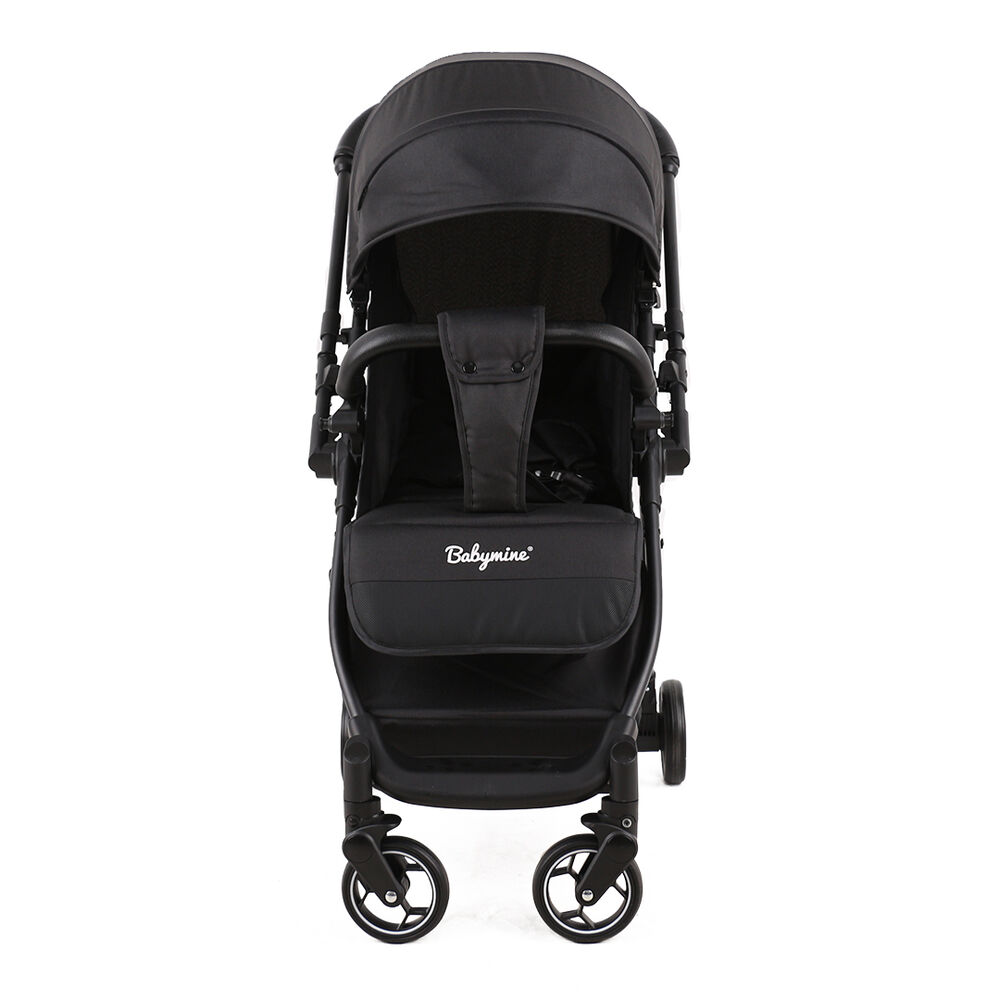 Coche De Paseo Reversible High Negro Babymine image number 4.0