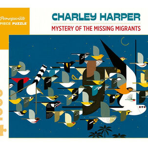 Rompecabeza Charley Harper Mystery Of The Missing 1000 Pieza