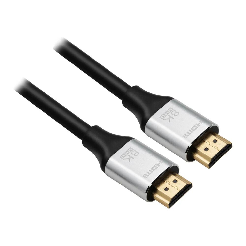 Cable Hdmi 2.1 8k 1800cm Blindado Negro image number 1.0