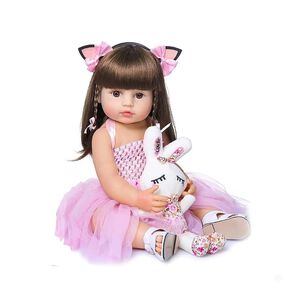 Mu&ntilde;eca Reborn Silicona Realista Juguete Ni&ntilde;as Beb&eacute;