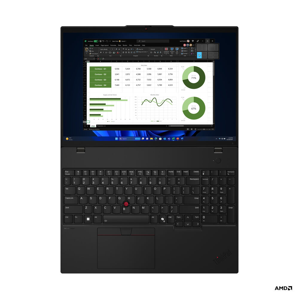 Notebook Thinkpad L16 Amd Ryzen 7 Pro 16gb Ram 512gb Ssd 16" Wuxga W11 Pro image number 2.0