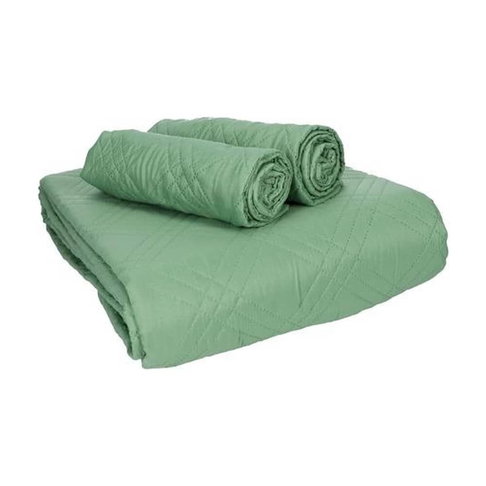 Quilt Andes Liso Verde 1.5 Plazas image number 4.0