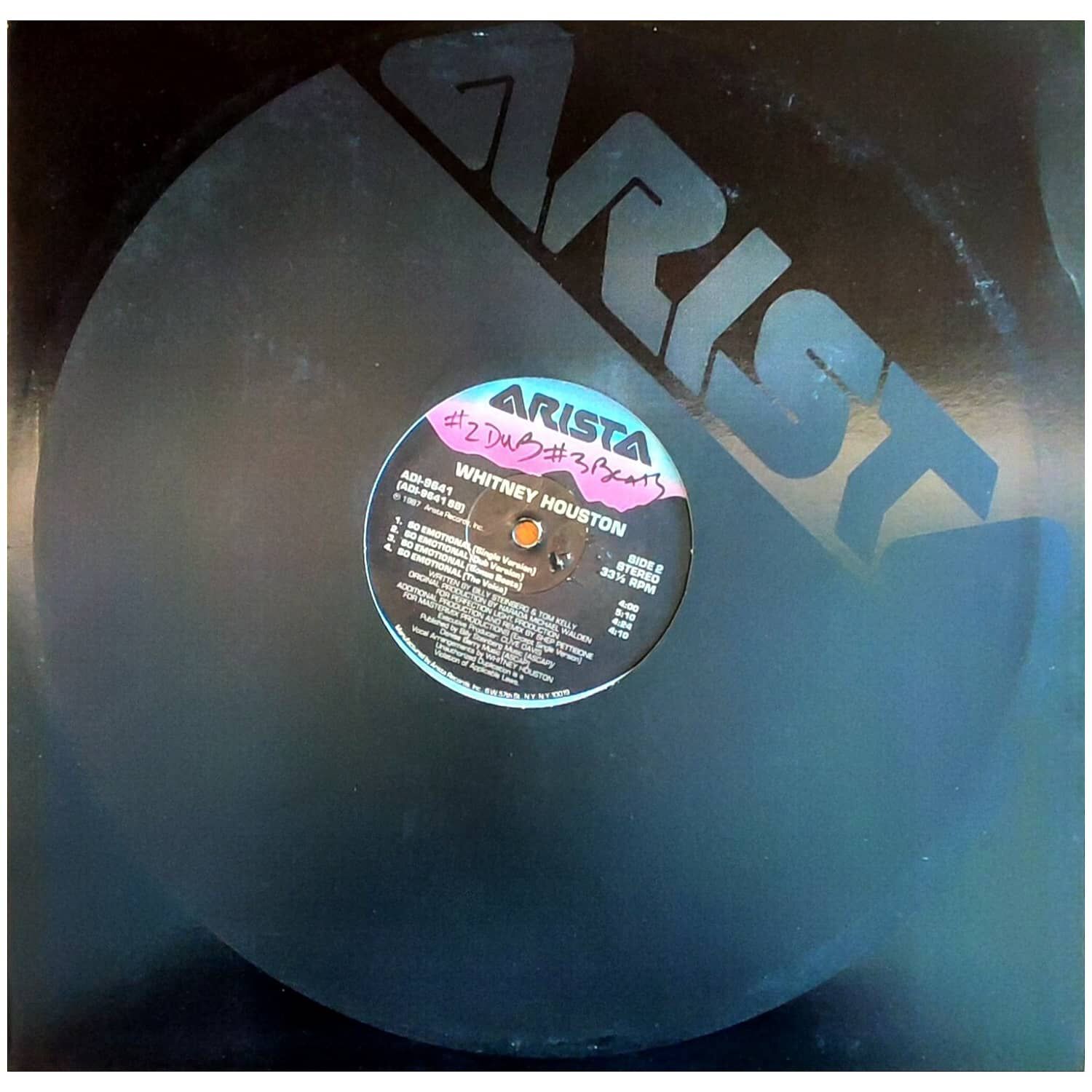 Whitney Houston - So Emotional | 12" Maxi Single Usado image number 1.0