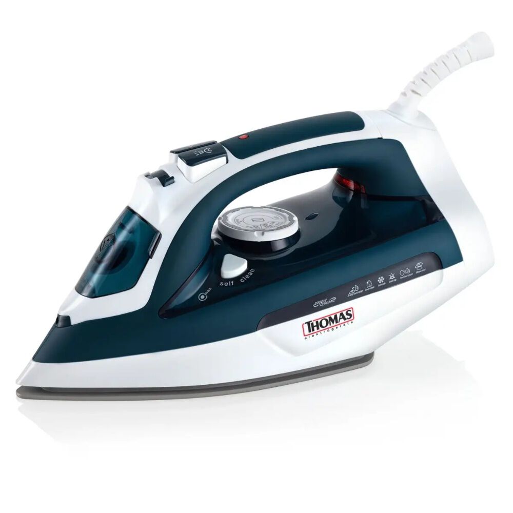 Plancha A Vapor Thomas Th-7355 Cer&aacute;mica Potente 2200w image number 4.0