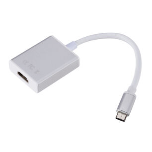 Cable Adaptador Tipo C A Hdmi Full Hd Convertidor Conversor Tipo C Macho A Hdmi Hembra Para Tv Universal