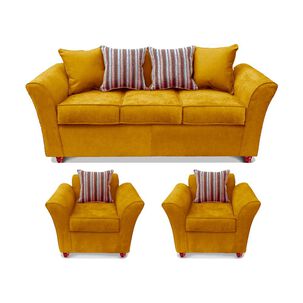 Juego De Living Elegant Detail Minesota / 5 Cuerpos