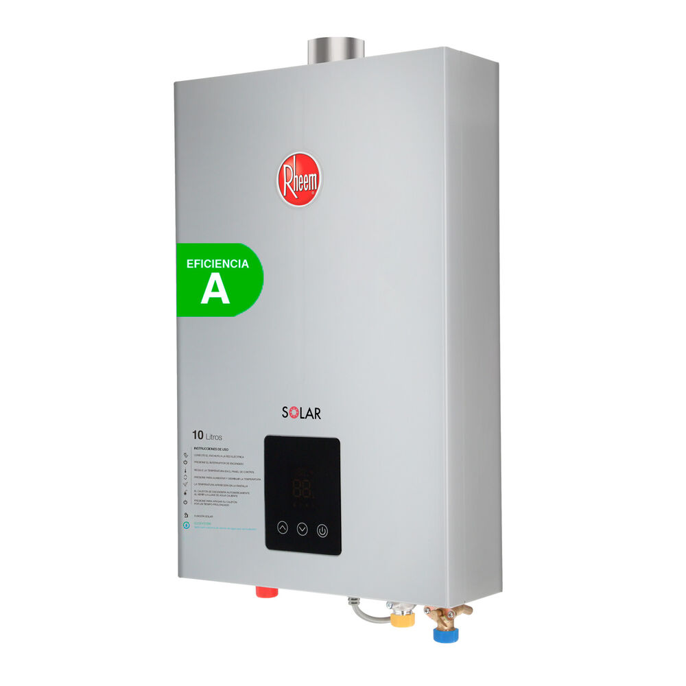 Calefont 10 Litros Gas Natural Tiro Forzado Rheem image number 0.0