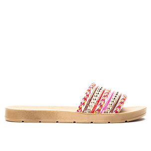 Sandalia Mujer Rosado Peace Chancleta