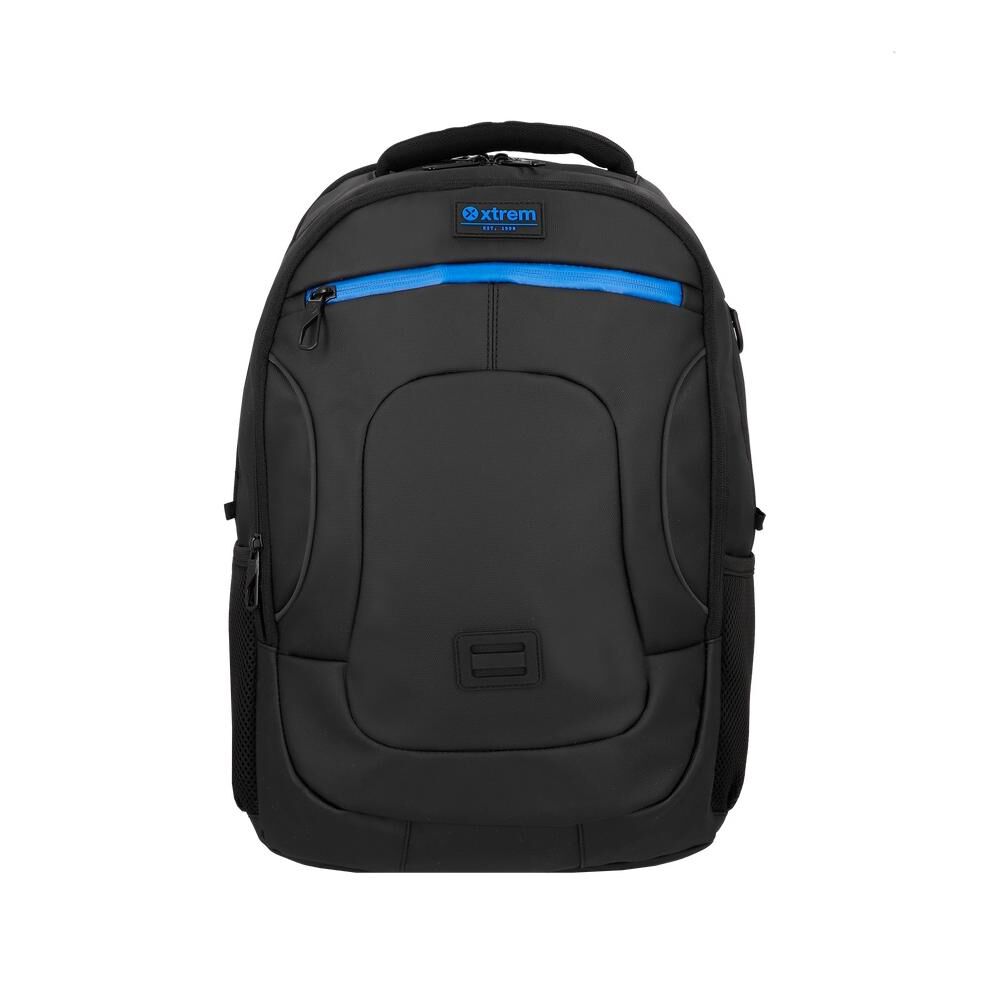 Mochila Notebook Xtrem Gamma 6xt Negro/azul 16" image number 0.0