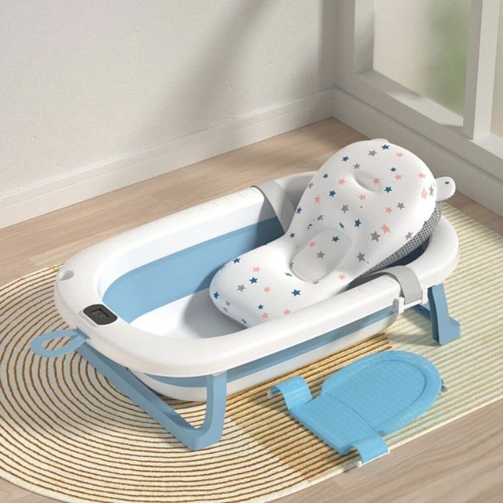 Bañera Plegable Temperatura Tina De Baño Portatil Para Bebes image number 4.0