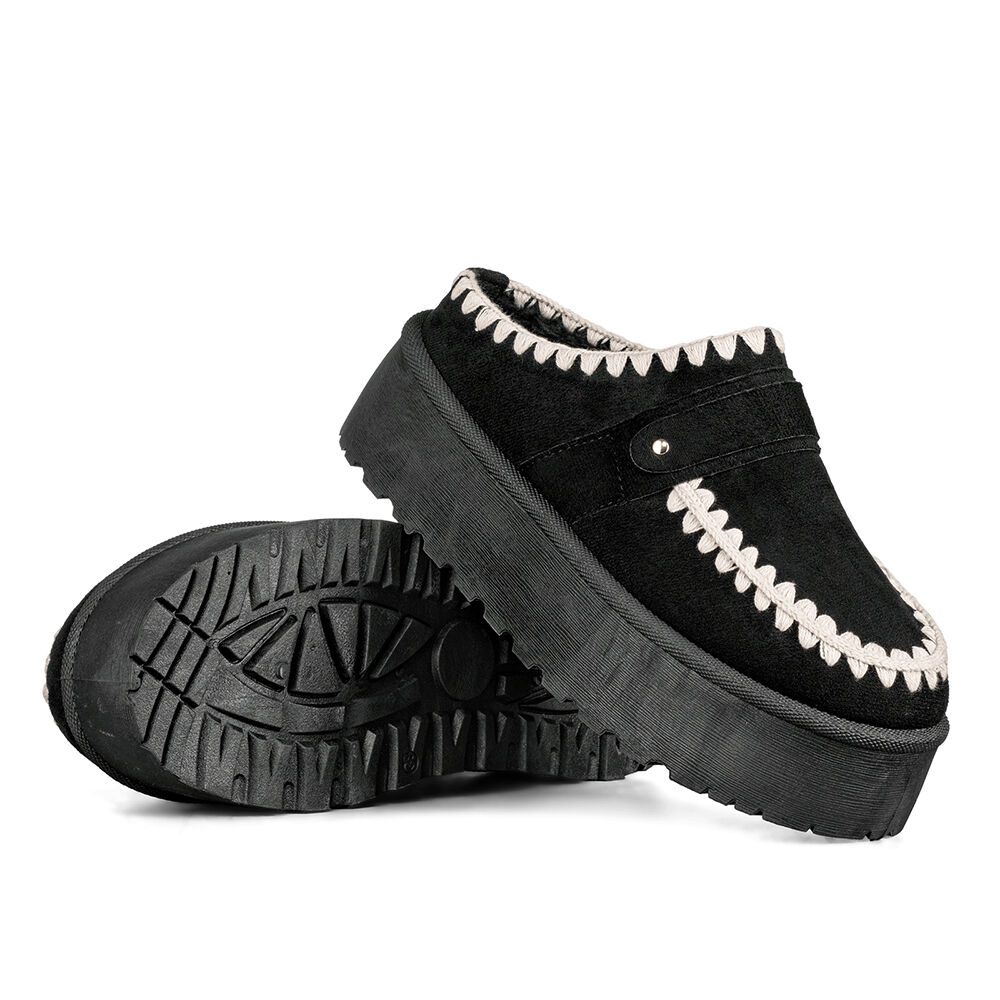 Zueco Tipo Pantufla Casual Mujer Moda Comodo Weide Sl28 image number 5.0