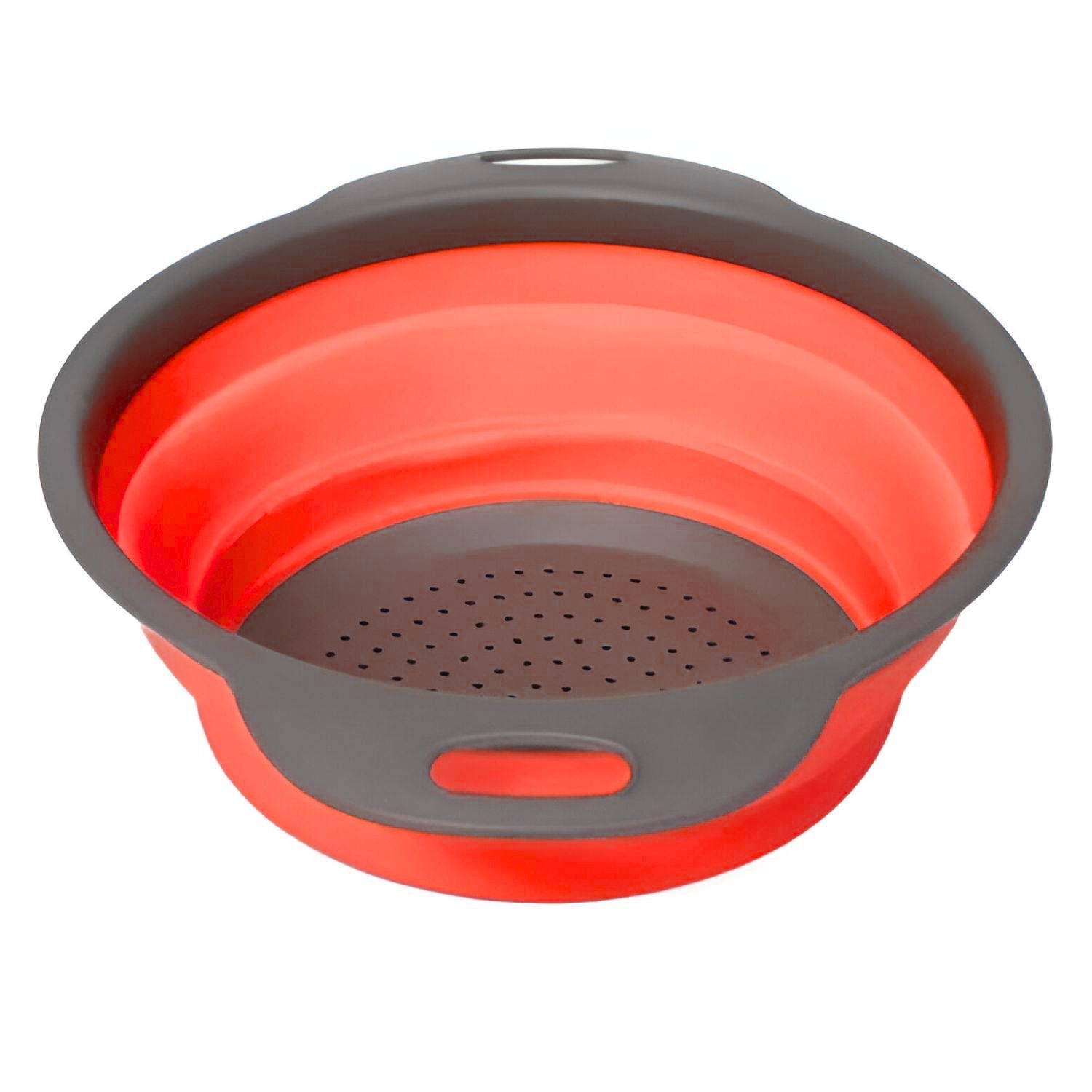 Cesta Colador Escurridor Plegable Redondo Silicona 24 Cm image number 0.0