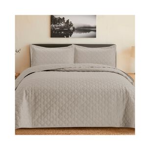 Quilt Andes Liso Beige 2 Pl